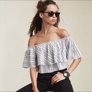 Reformation Roxton Top - Stripe